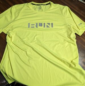 C9 Champion Duo Dry Mens XL Neon Green/Yellow Shirt